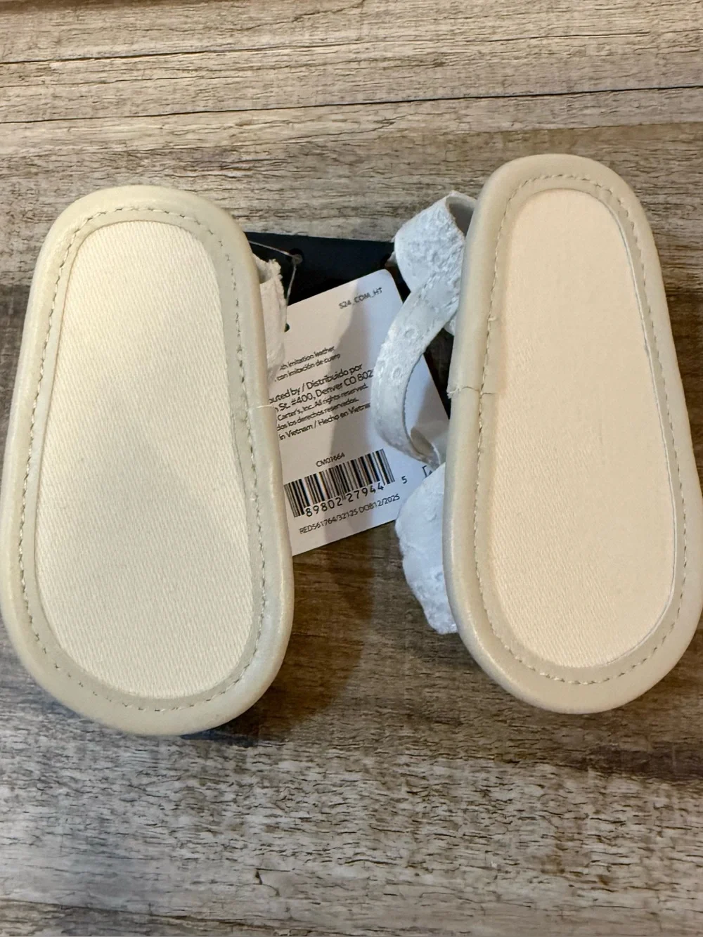 Carter’s eyelet sandals